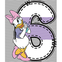 Cartoon letters-CL 408